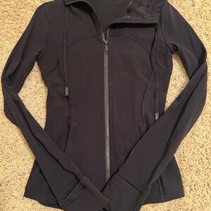 Women's Black Zip-Up Jacket